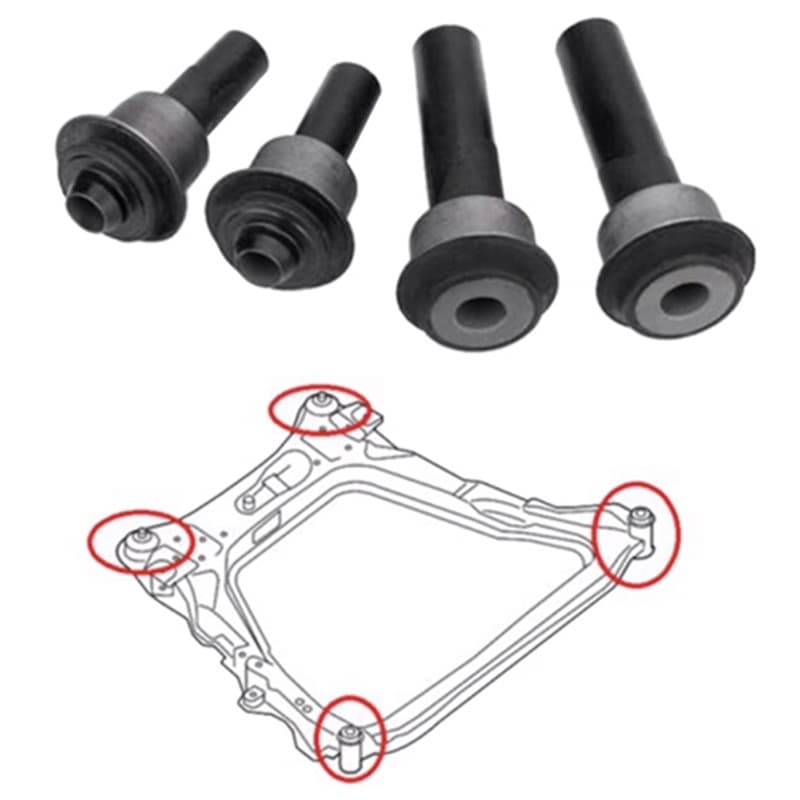Nissan X-TRAIL T31 X-TRAIL T32 บูชคานหน้า Original MADE IN JAPAN(4PCS)