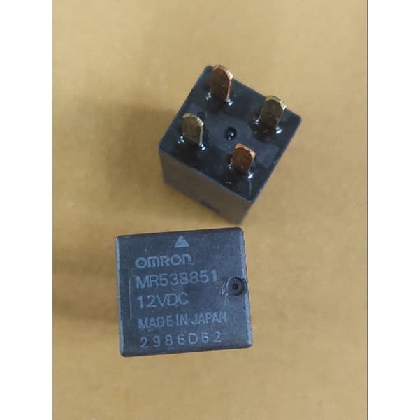 รีเลย์12V/OMRON/ขาเข็ม4ขามือ2แท้ญี่ปุ่นเชียงกง