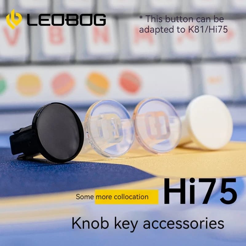 Leobog Hi75 ปุ่มคีย์บอร์ดปรับแต่งปุ่มสลับ Leobog K81 ปุ่มคีย์บอร์ด Pc Gamer คีย์บอร์ดอุปกรณ์เสริม