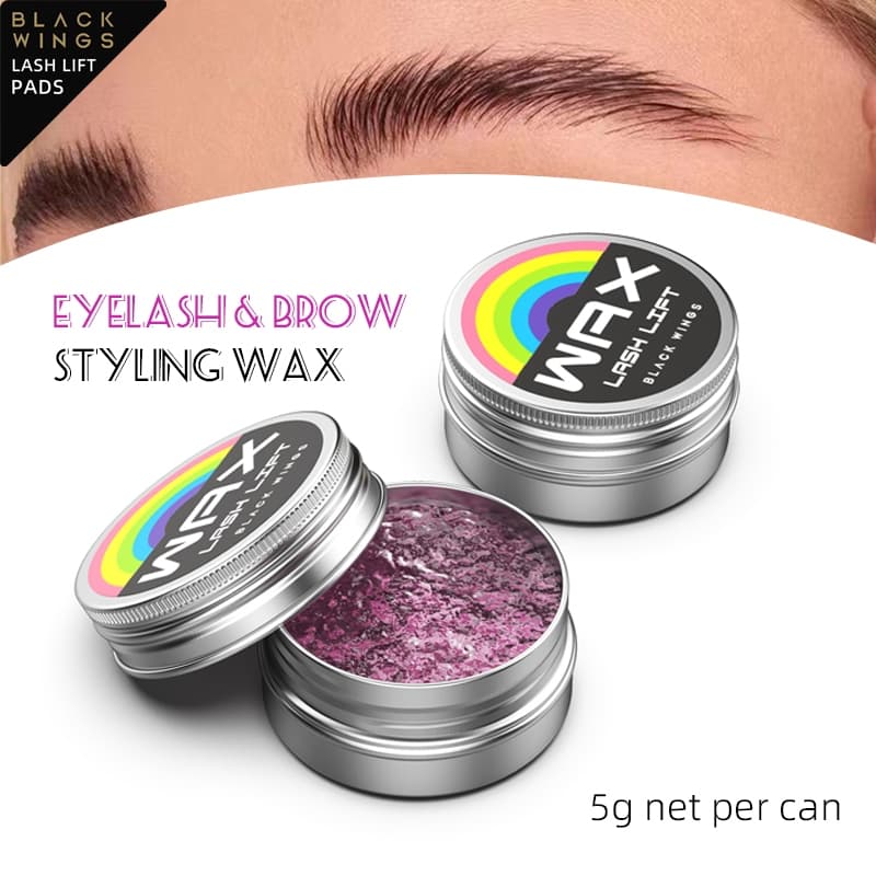 5g Keratin eyelash CurlingกาวEyelash wax BalmกาวEyelash Curlingจัดแต่งทรงผมขี้ผึ้งClean WaterสามารถWipped