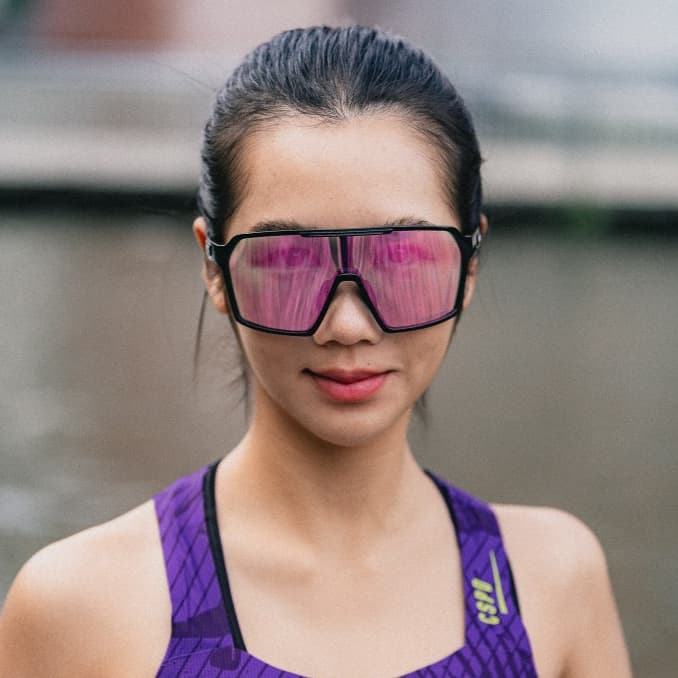 Kapvoe Photochromic แว่นตากันแดด UV400 ผู้หญิงกีฬากลางแจ้งเดินป่าขับรถวิ่งแว่นตากันแดดน้ําหนักเบา MTB จักรยานแว่นตากันแดด