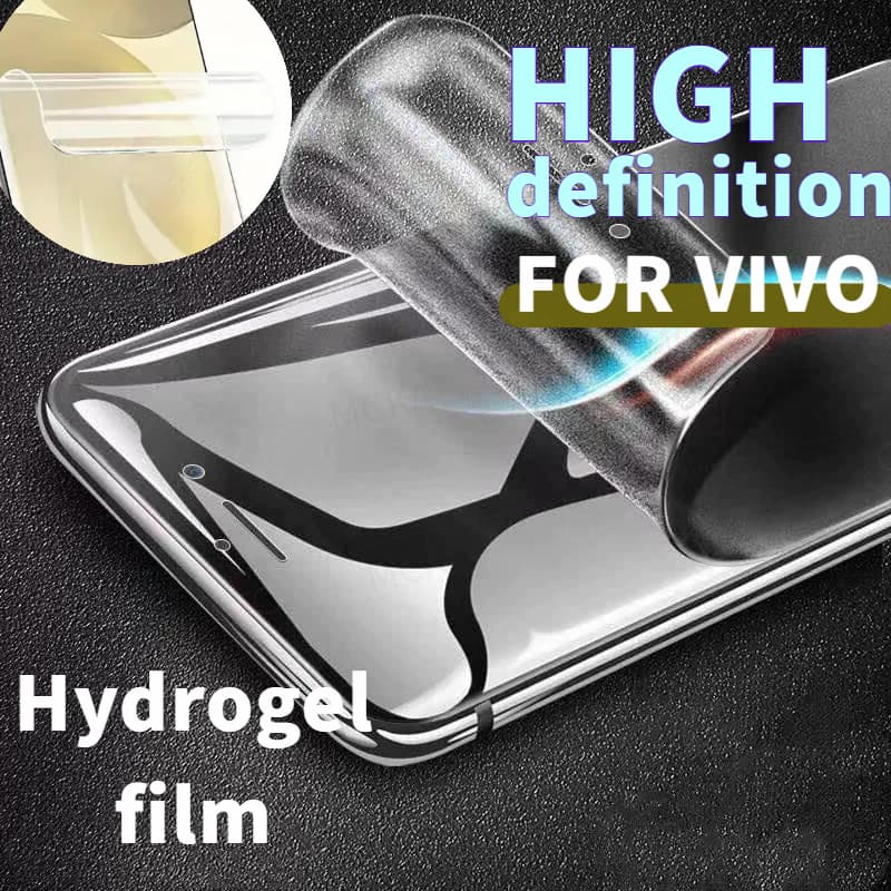 High-Definition Hydrogelฟิล์มป้องกันหน้าจอสําหรับVivo V40 V30E V30Pro X100 V50 V29E V30 X80 V27 X90 X200 Y200 Y100 V25 V23E V21 V20 V17 V11 V20 Proรอยขีดข่วน ฟิล์มนุ่มซ่อมแซมอัตโนมัติ