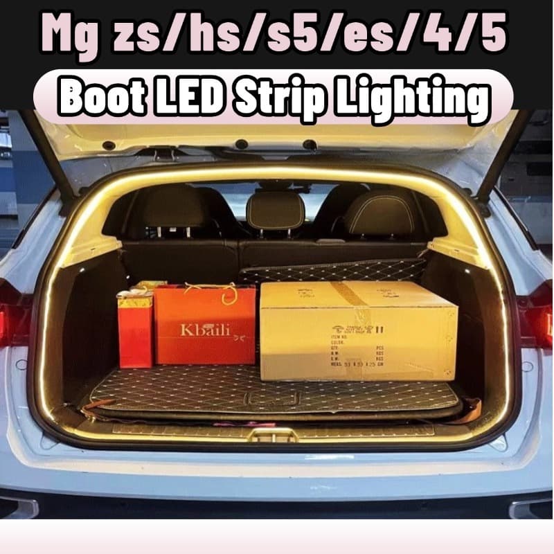 Mg hs/s5/es/4/5 ไฟLEDติดท้ายรถ แถบLEDส่องสว่างปรับแต่งโคมไฟอเนกประสงค์กันน้ำ ต่อตรงซ็อกเก็ตเดิม ของแต่งรถยนต