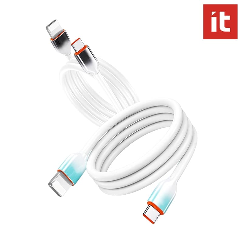 [it]สายเคเบิล Type-C ถึง Type-C (100 ซม. / 150 ซม.) สายชาร์จเร็ว รองรับ Apple CarPlay, 3A 20W สําหรับ iPhone / iPad