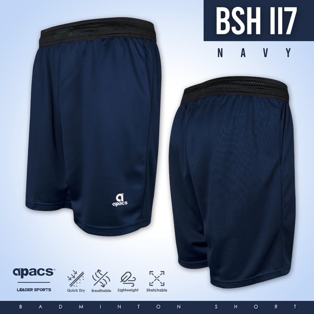 APACS ON COURT/TRAINING PREMIUM SHORT PANT BSH117-AT II
