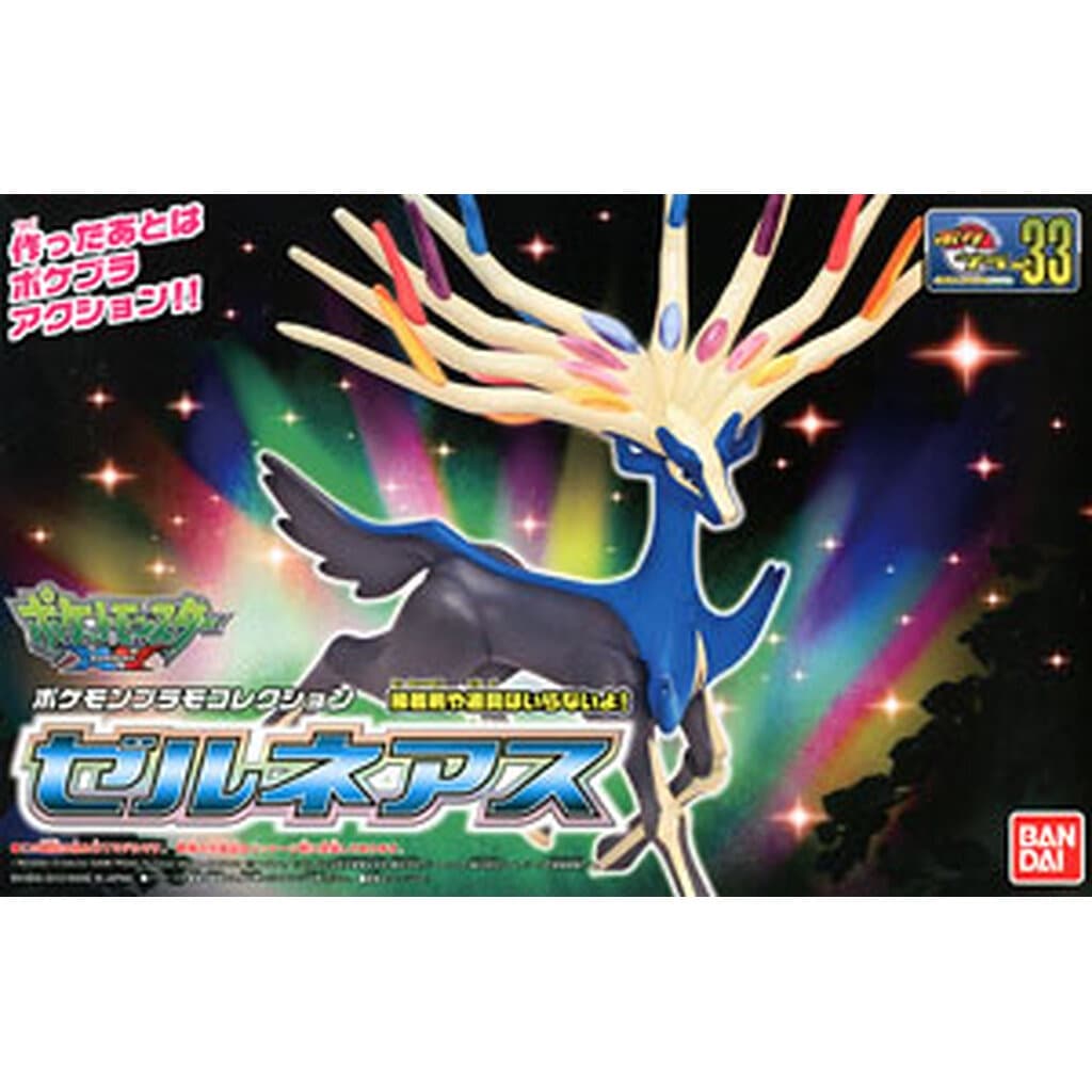 Bandai no 33 Pokemon Plastic Model Collection Select Series Xerneas (Plastic model) 4573102577528