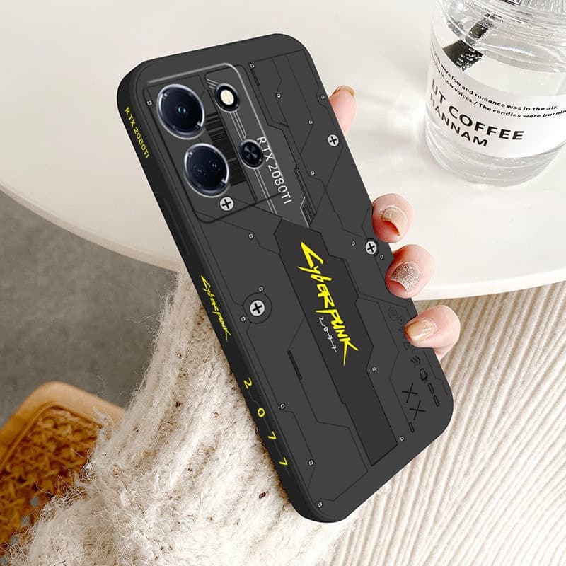เคสโทรศัพท์มือถือ ซิลิโคน ลายไซเบอร์ สไตล์พังก์ สําหรับ Infinix Note 30 4G 5G Note 30 Pro Note30 Note30Pro