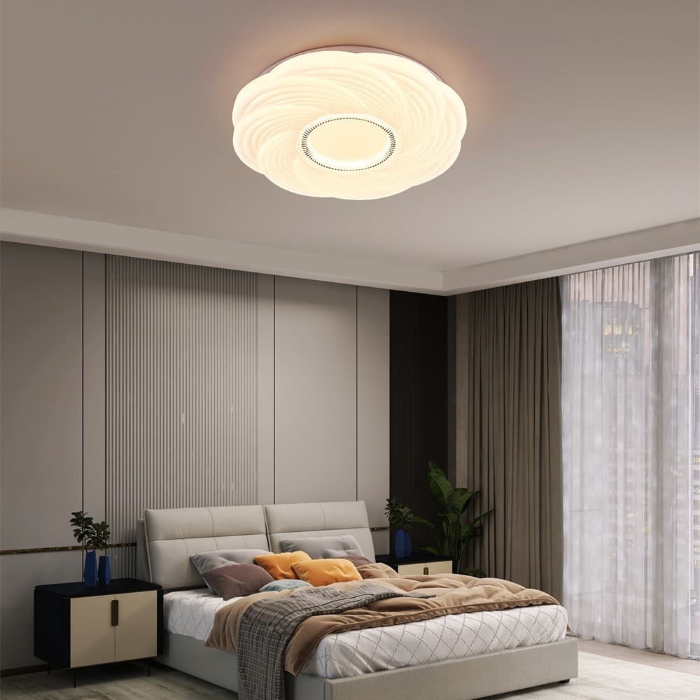 GlobalHouse EILON โคมไฟเพดาน Acrylic 24W รุ่น BCYX6274/400 ปรับได้ 3 แสง สินค้าของแท้คุณภาพดี