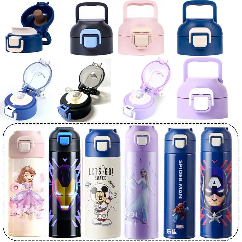 Disney ฝาครอบขวดน้ํา มีฉนวนกันความร้อน 6145 6168 6132