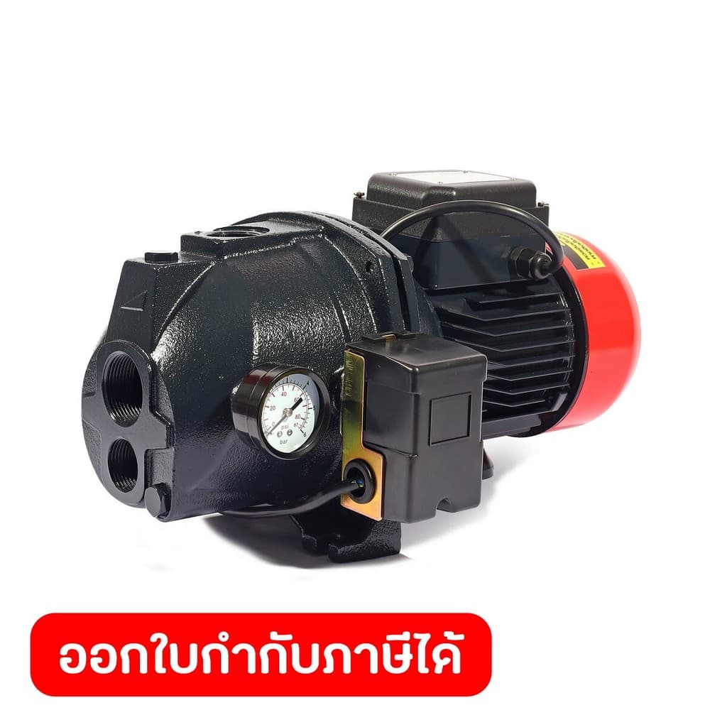 POLO ปั๊มบาดาล ออโต้ 1 แรงม้า ท่อ 1-1/4 x 1 นิ้ว รุ่น AUJDW-100B ส่งสูงสุด 44 ม. ปริมาณน้ำสูงสุด 40 ลิตร/นาที (โปโล)