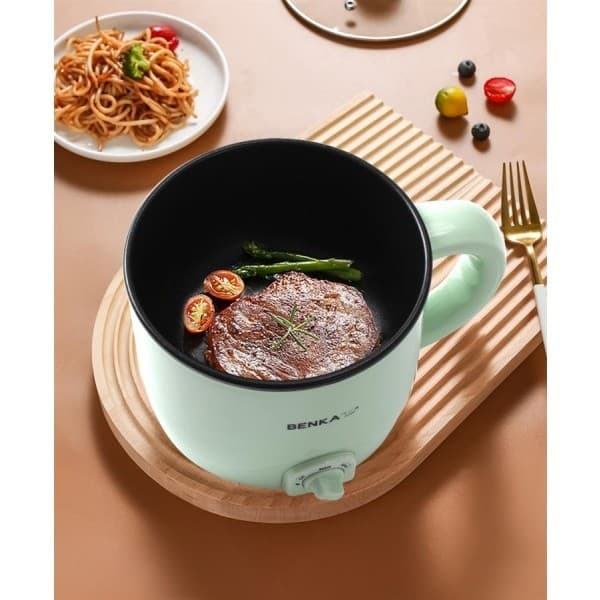 good tools. BENKA หม้ออเนกประสงค์ ขนาด1.2L รุ่น DFZG-78 สีเขียว ถูกจริงไม่จกตา