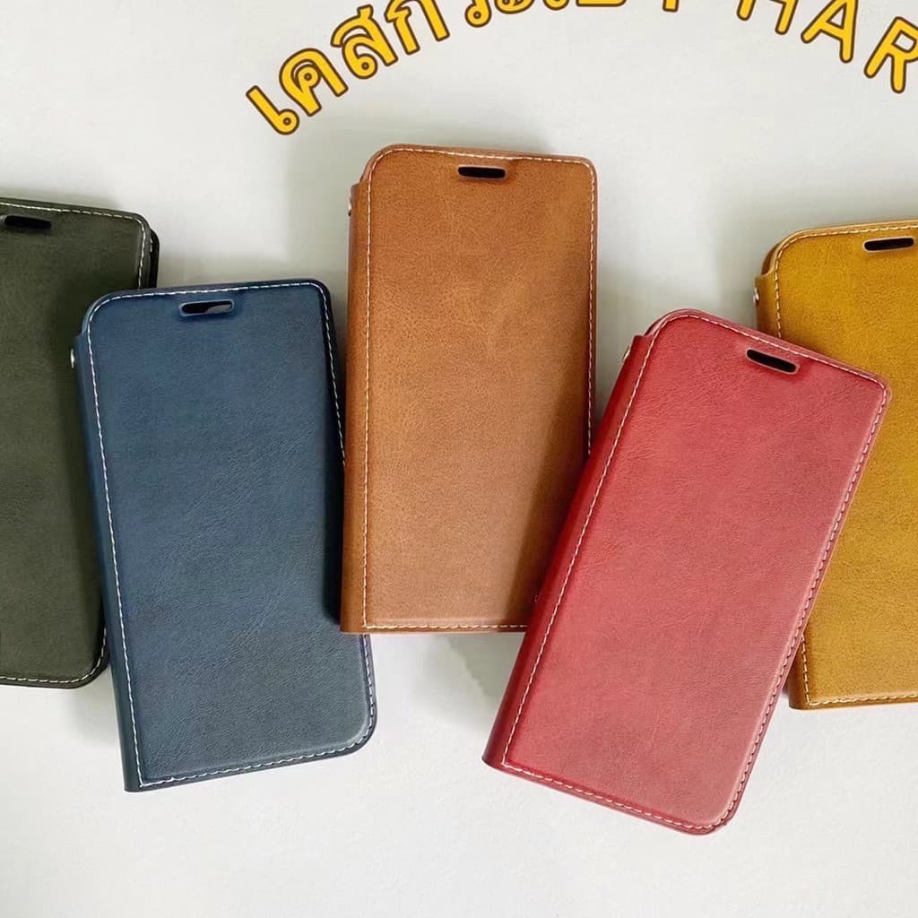เคสกระเป๋าหนังตั้งได้  SAMSUNG S8 S9 S10 S22 S23 S24 S20 FE Plus Ultra Note 8/9/10 Lite Plus Pro S8Plus S9Plus XU