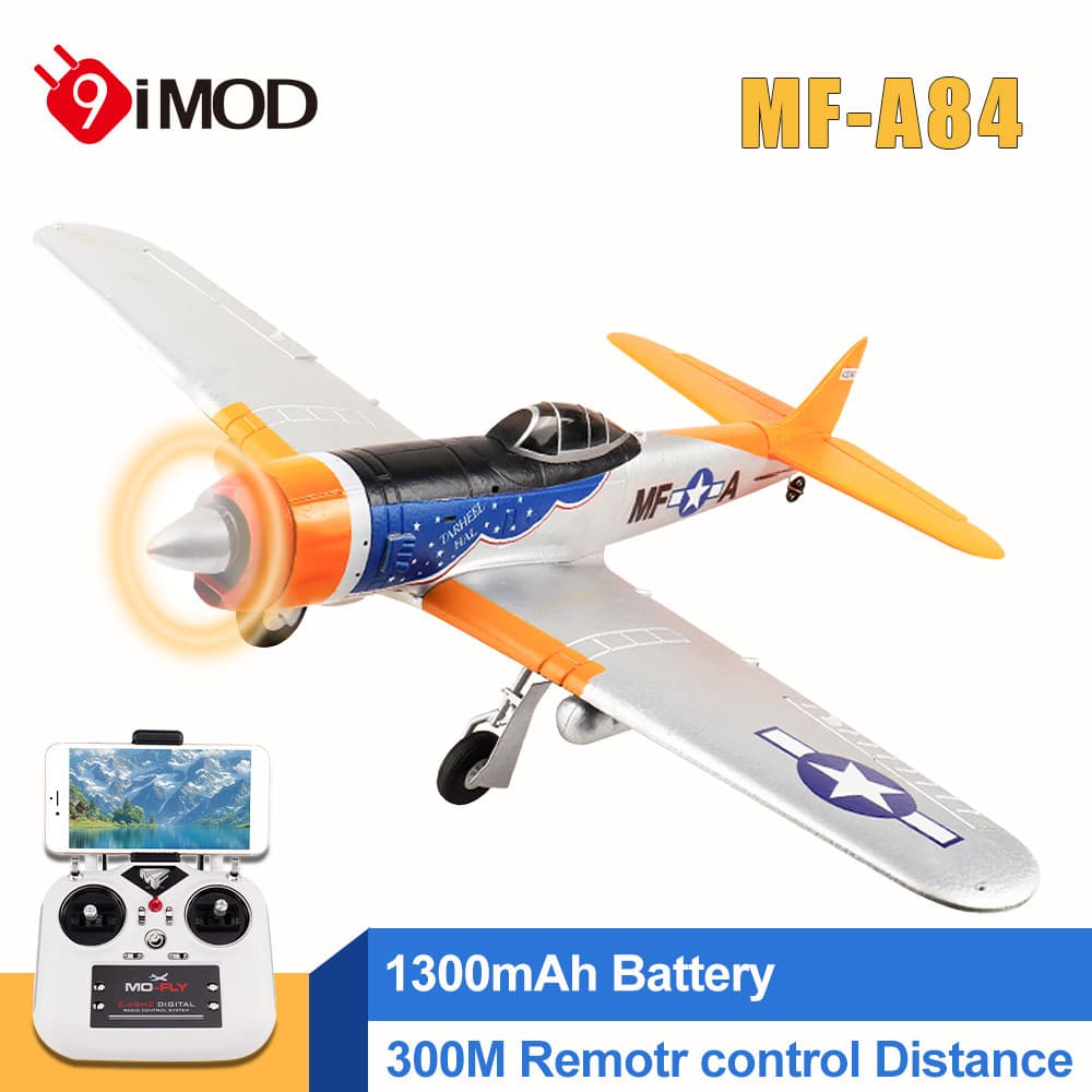 9IMOD RC เครื่องบิน MF-A84 ปีกคงที่ 10CH 25 นาที One-key Aerobatic EPP Brushless รีโมทพร้อมอุปกรณ์เสริมกล้อง