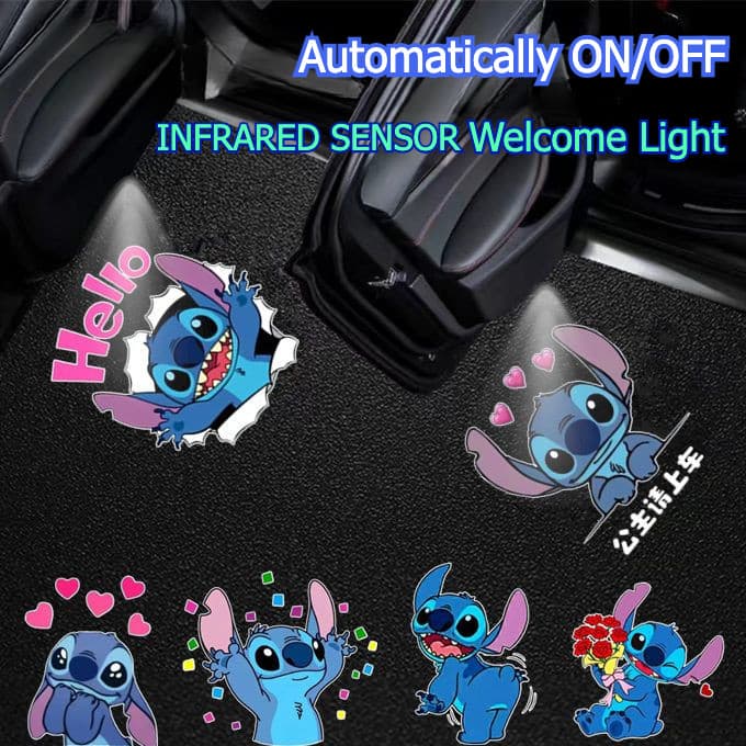 Car welcome lights infrared sensor