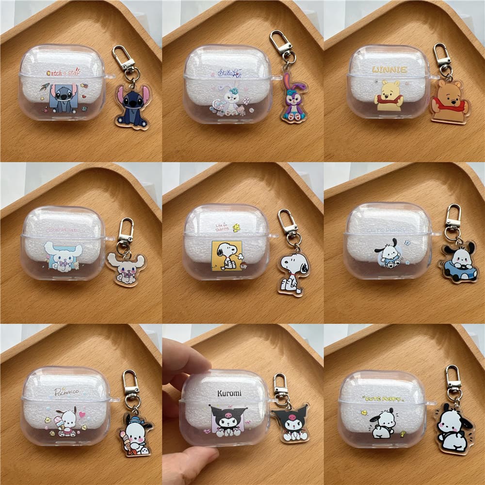 เคสการ์ตูนสําหรับ Samsung Galaxy Buds 3 Pro Soft TPU Shell Galaxy Buds3 หูฟังอุปกรณ์เสริมแขนป้องกัน Funda