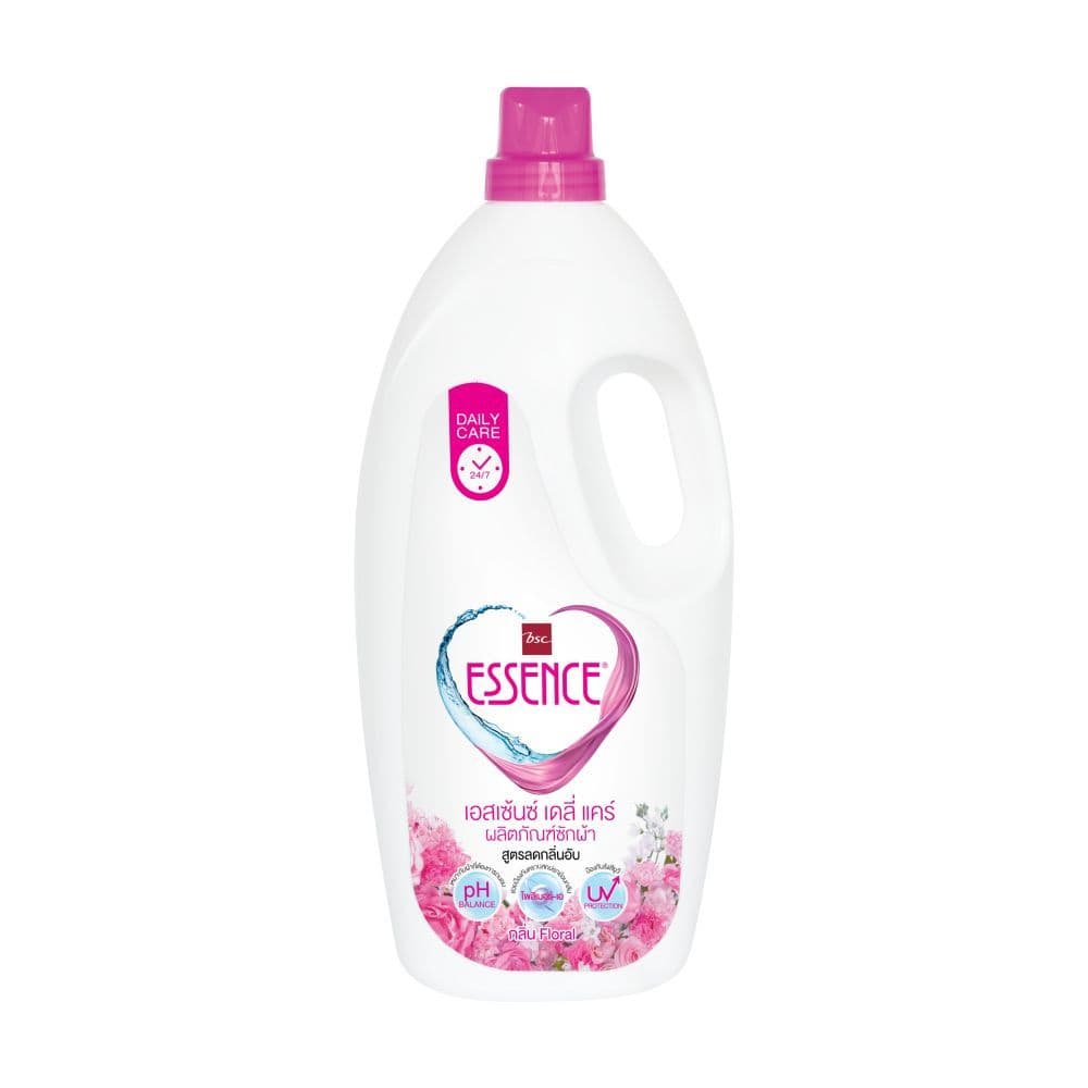 [สินค้าส่งด่วน]  เอสเซ้นซ์น้ำยาซักผ้า ชมพู 1900ซีซี. ESSENCE LIQUID WASHER 1900 CC.PINK
