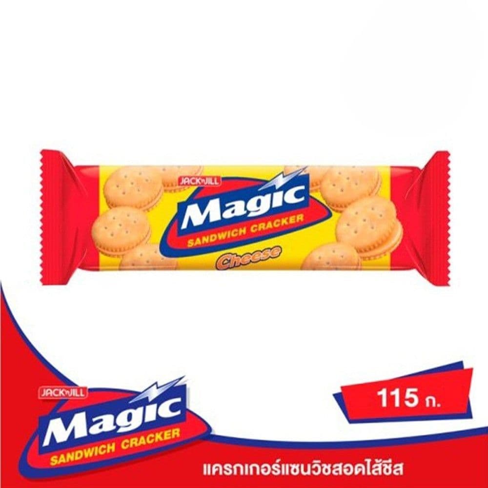 [สินค้าส่งด่วน] เมจิกแครกเกอร์ ชีส 115ก. MAJIC CRACKER CHEESE 115G.