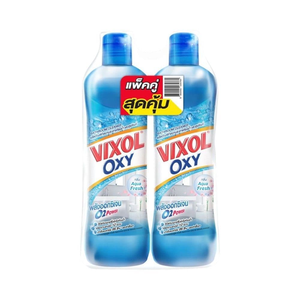 [สินค้าส่งด่วน]  วิกซอลออกซี่ล้างห้องน้ำ ฟ้า700มล.แพ็คคู่ VIXOL OXY BLUE 700 ML. PACK2