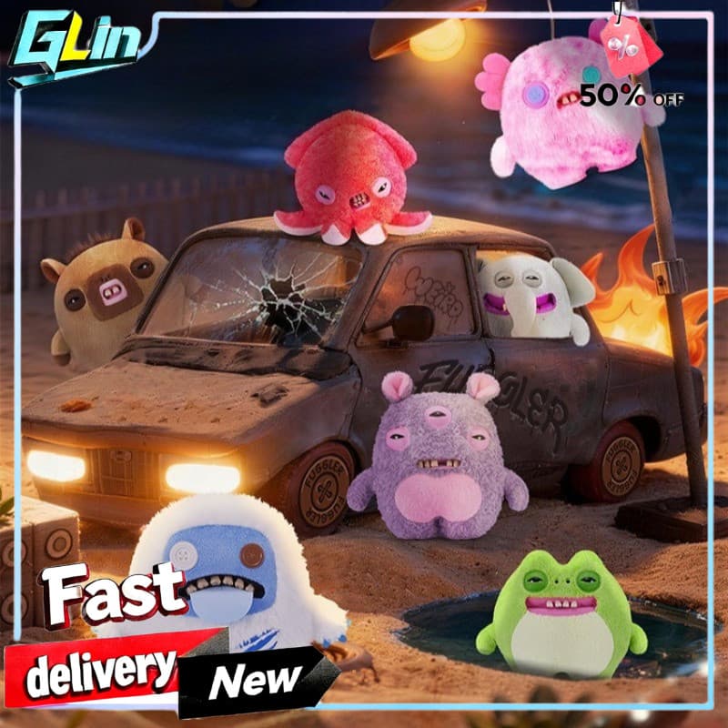 Fuggler น่ารักฟันมอนสเตอร์ของเล่นตุ๊กตา, ตลกน่าเกลียดมอนสเตอร์ Chunky Q Treasure Series 38 ซม.ตุ๊กตานุ่ม