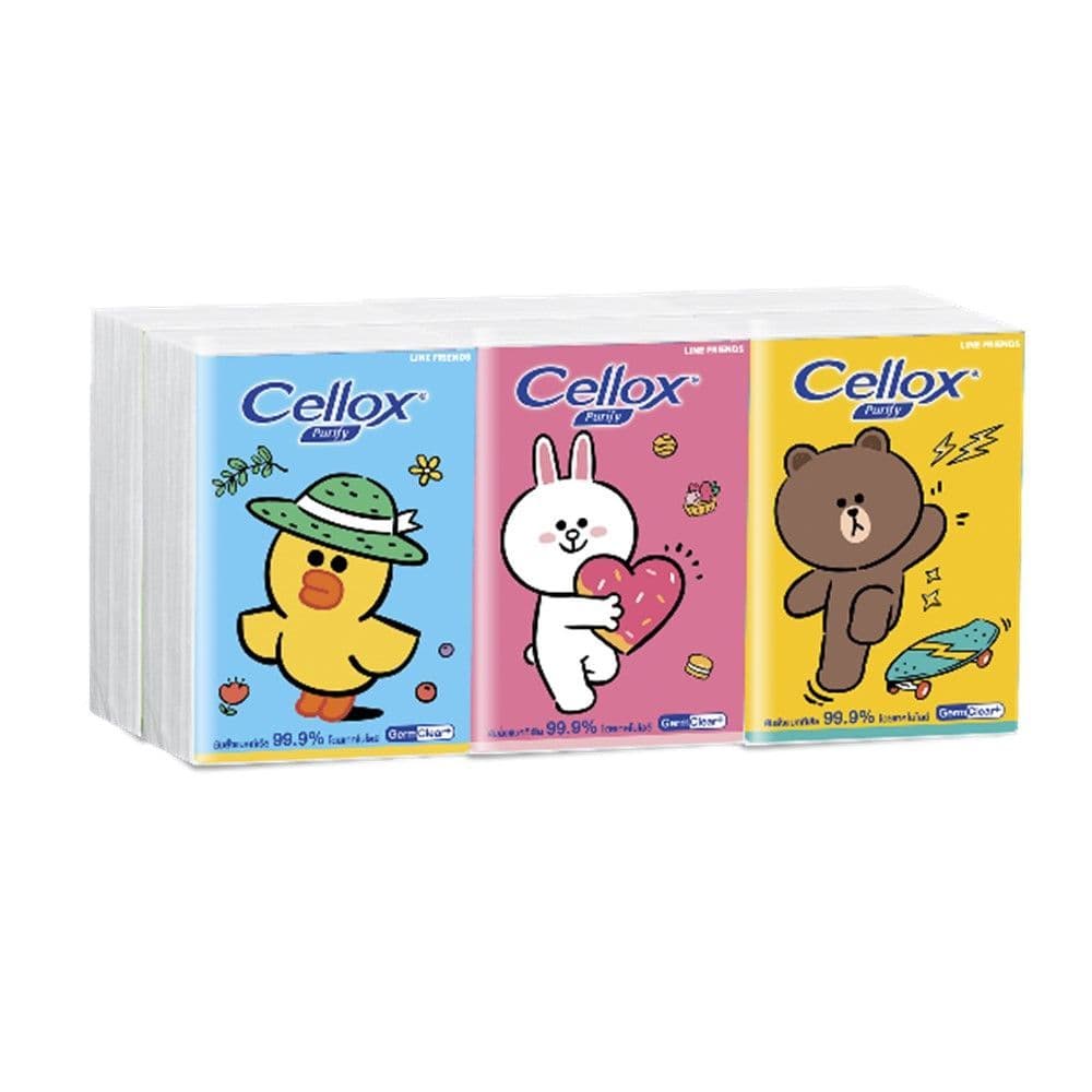 [สินค้าส่งด่วน] เซลล็อกซ์ไลน์เฟรนด์พอคเก็ตแพ็ค10แผ่น P6 CELLOX LINE FRIEND POCKET PACK 10S PACK6