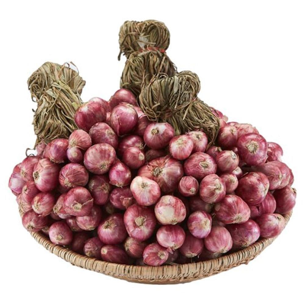 [สินค้าส่งด่วน] หอมแดงจุก แพ็คละ DECORATED RED SHALLOT PACK