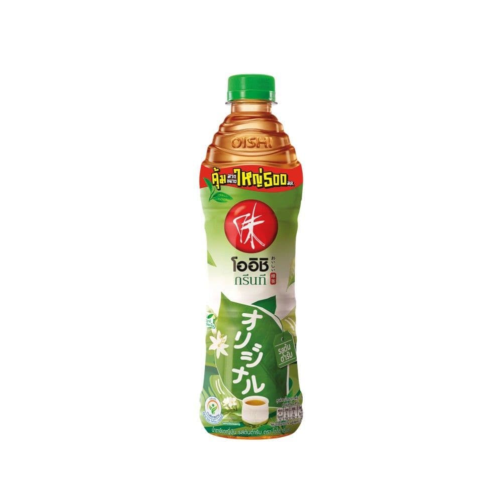 [สินค้าส่งด่วน] โออิชิชาเขียวรสต้นตำรับ 500มล. OISHI GREENTEA ORIGINAL 500 ML