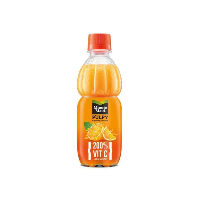 มินิทเมดพัลพิซีบูสต์ออเรนจ์ 290มล. Minute Made Pulpy C Boost Orange 290ml. [หมายเลขบาร์โค้ด 8851959003350 ]
