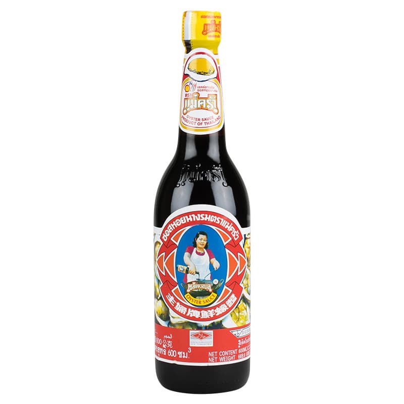 ตราแม่ครัวซอสหอยนางรม 600ซีซี Mae Krua Oyster Sauce 600cc. [หมายเลขบาร์โค้ด 8850038400035 ]