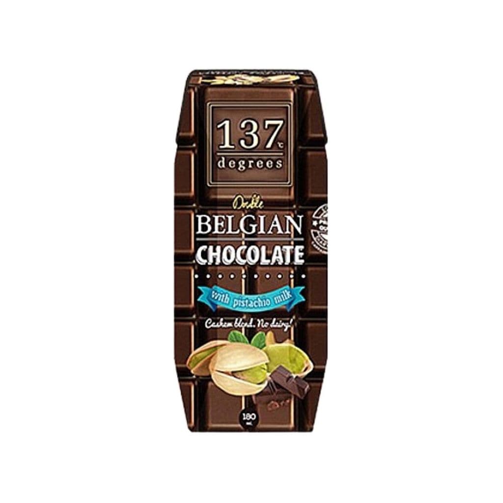 137ดีกรี นมพิสตาชิโอสูตรดับเบิ้ลช็อกโกแลตเบลเยียม 137 Pistachio Milk Double Choc 180ml.