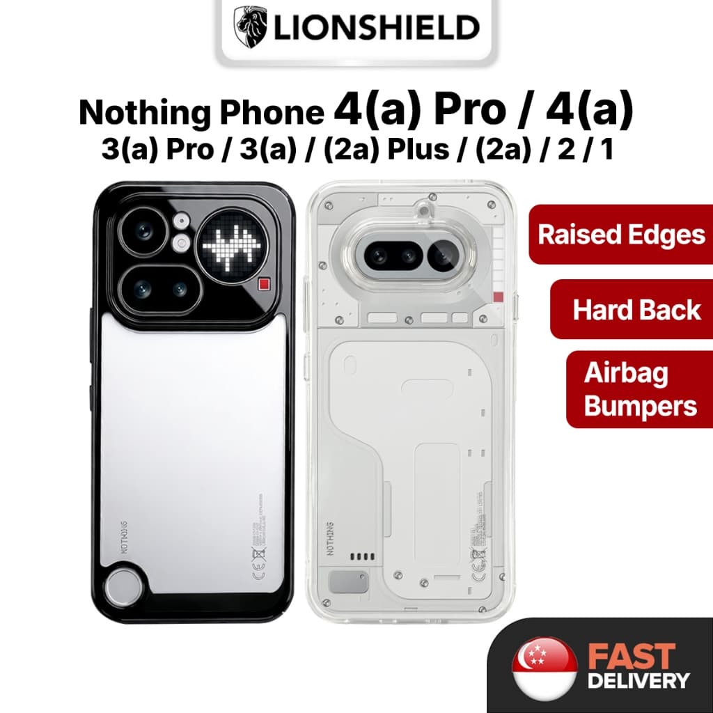 (SG) LionShield สําหรับ Nothing Phone 4a / 4a Pro / 3 / 3a Pro / 2a Plus /2 / 1 Casing Cover