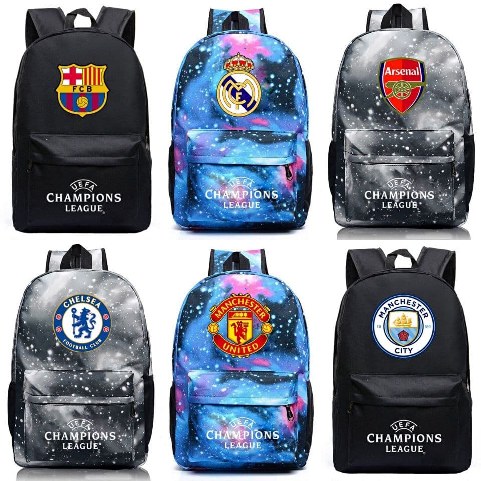 Champions league football World Cup กระเป๋าสะพาย real Madrid kaka, crristiano Barcelonas Lionel m.