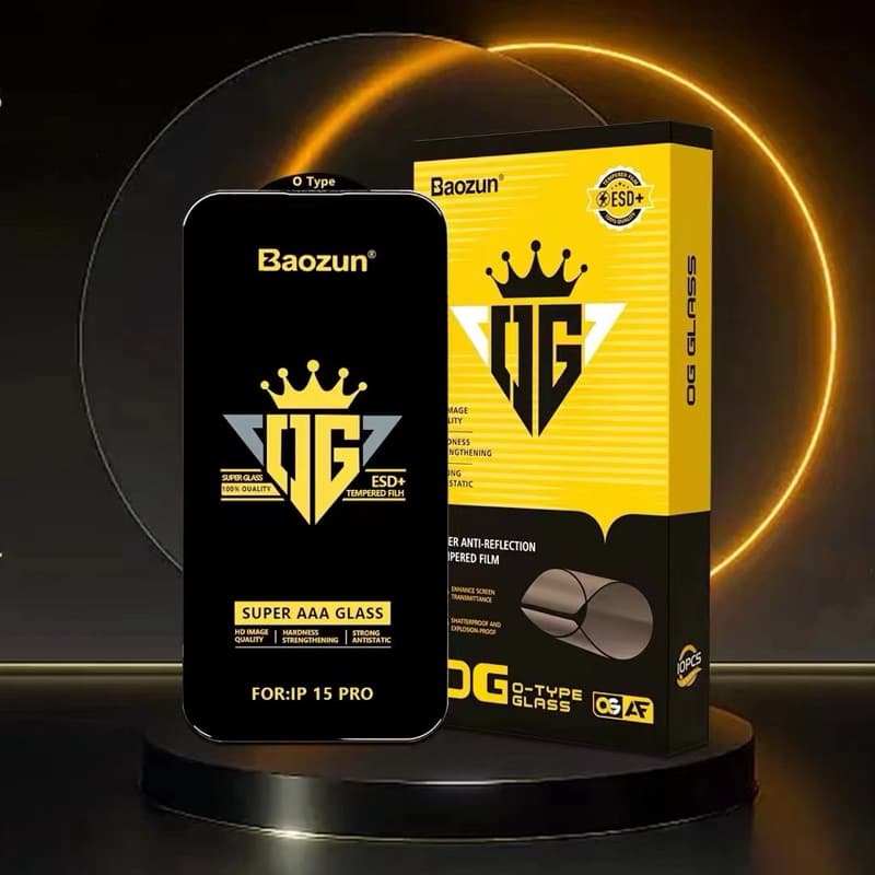 🔥OG HD / ติดง่าย 🔥 Hot 🔥ฟิล์มกระจก ใส เต็มจอ For iPhone นิรภัย OG 17 Pro Max/Air/16E/15 14 13 12 11 Xs XR 7 Plus/8/6S/SE