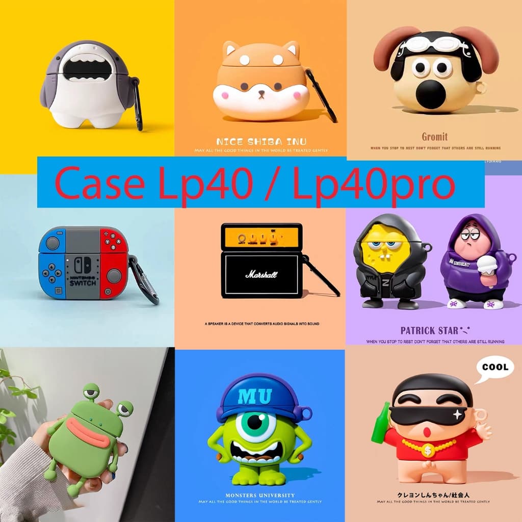 【ส่งจากไทย】เคส สำหรับ Lp40/Lp40pro/Lp40s ลายการ์ตูน น่ารัก มาใหม่ Case Lenovo Lp40/lp40s/Lp40pro