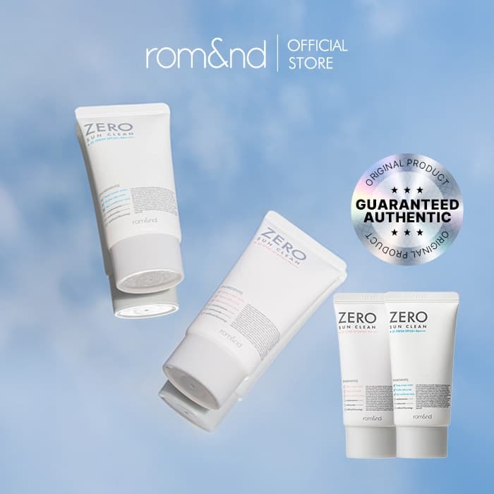 [rom&nd official] Zero Sun Clean | Suncream, Sunscreen, Sun Care