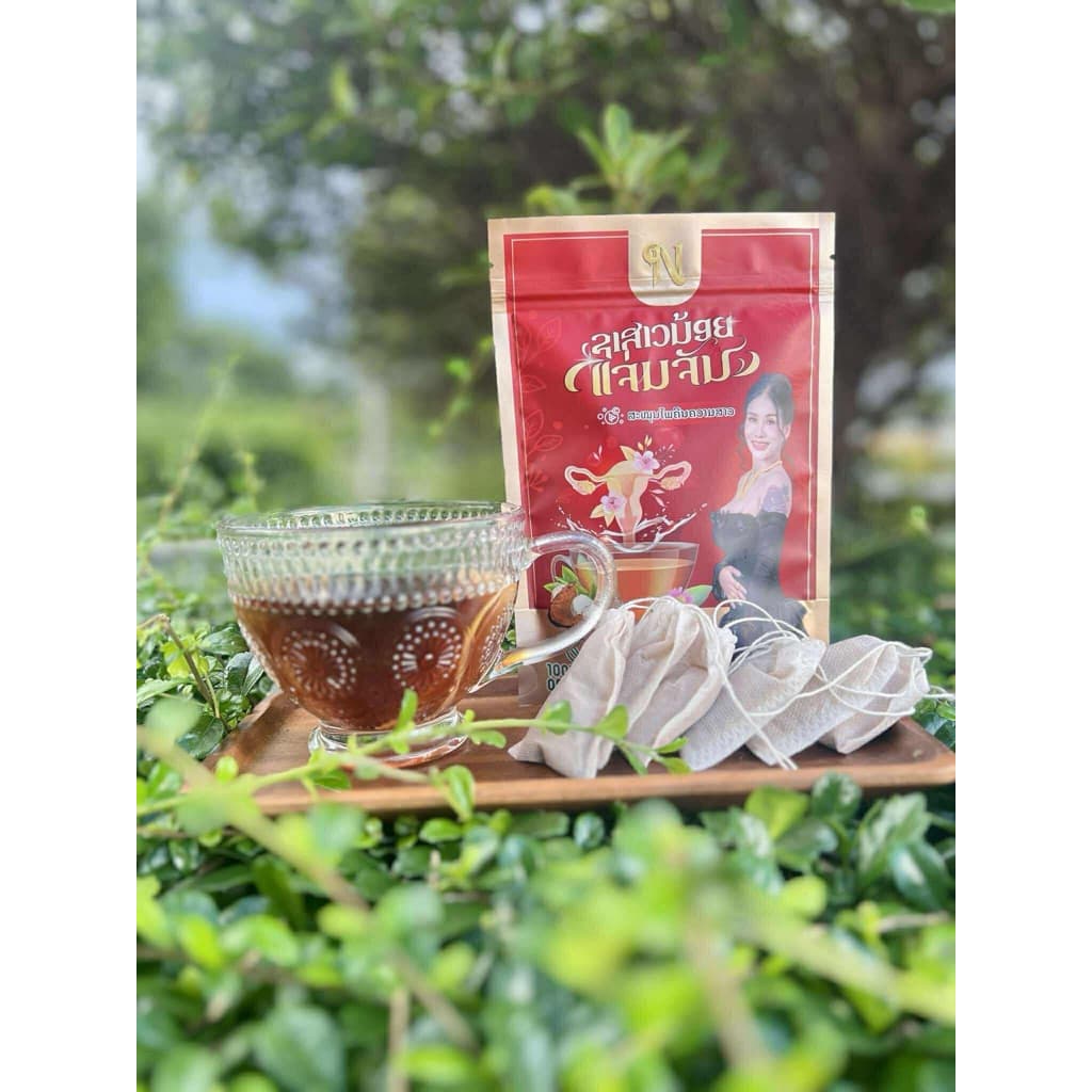 ชาสาวน้อยแจ่มจันทร์แพ็คเก็จใหม่ของแท้1ซองราคา150บาท