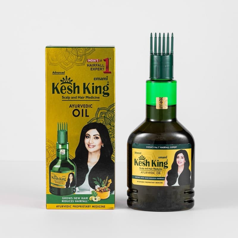 Kesh King Ayurvedic Medicinal Oil, reduces Hair fall, grows New Hair, 100ml
