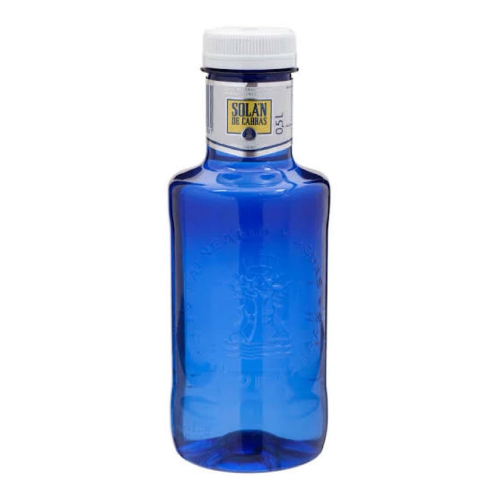 east Solan mineral water 500 ml. ขวดพลาสติก  นำเข้าจากสเปน🇪🇸