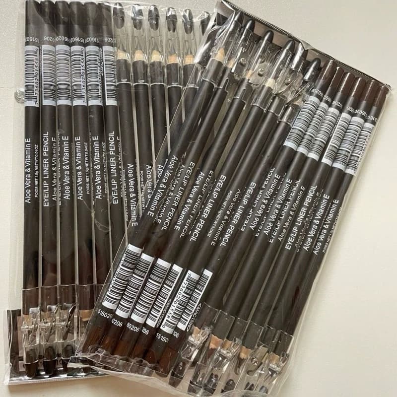 (ยกโหล 12แท่ง)ดินสอเขียนคิ้วMac meiren(พร้อมกบเหลาในตัว) เขียนง่าย ติดทน ราคาถูก ส่งของไวมาก‼️