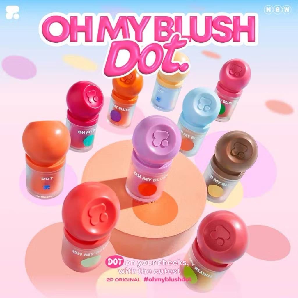 OH MY BLUSH บลัชดอทหัวโต เนื้อบางเบา//สินค้าใหม่✨