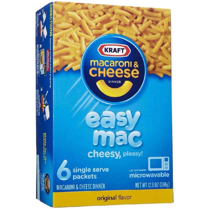 [ส่งด่วน] Kraft Macaroni & Cheese 206g./366g/Kraft Maccaroni&Cheese Dinner Cheesy Spiral 156g. คราฟท์มักกะโรนีผสมชีส