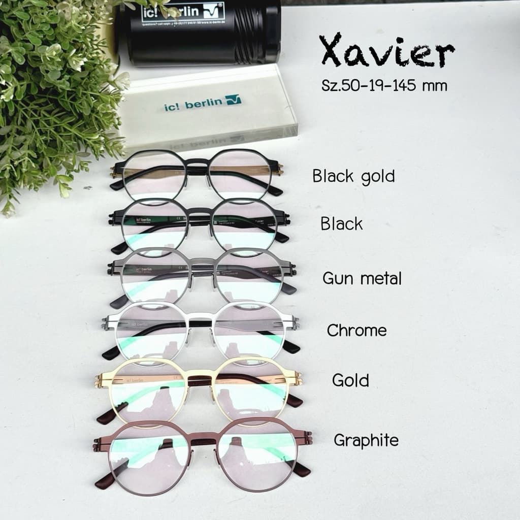 กรอบ ไทเทเนียม Xavier งานพรีเมี่ยม วัสดุคุณภาพ พร้อมส่ง