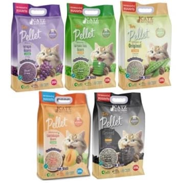 PET8 ทรายแมวเต้าหู้ จากไฟเบอร์ถั่วลันเตา เกรดพรีเมี่ยม ขนาด18.5-20*โปรดอ่านรายละเอียดก่อนสั่งซื้อ