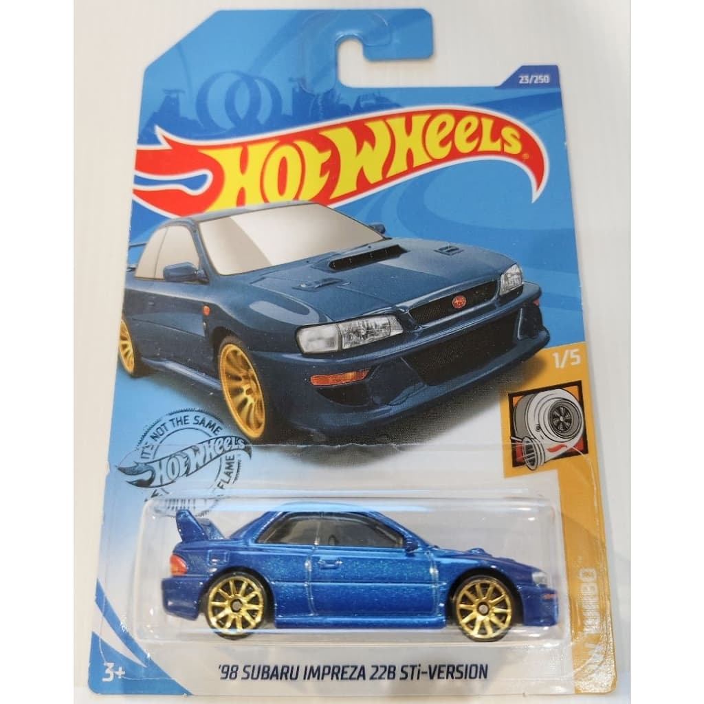 hotwheels ฮอทวีล subaru impreza 1:64