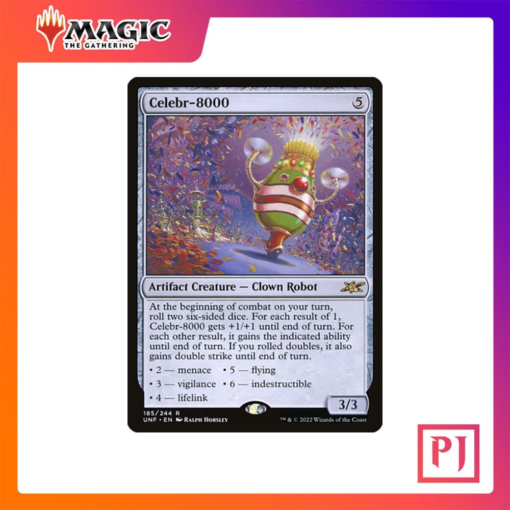 [MTG] Celebr-8000 [UNF] [ARTIFACT] [RARE] [NORMAL] [ENG] (การ์ดเมจิค / Magic the Gathering)