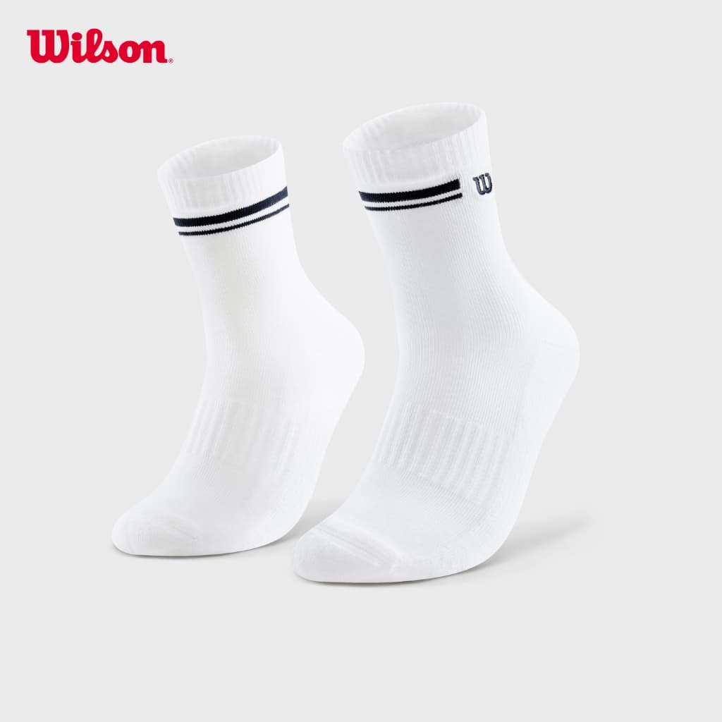 Wilson Unisex Classic Quarter Socks ถุงเท้า WA00084W001001 Official Store