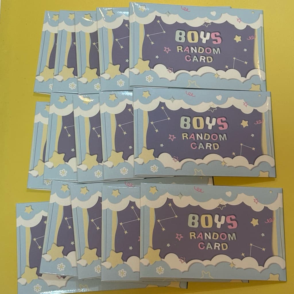 GMMTV TAIPEI PHOTOCARD  RANDOM BOYS