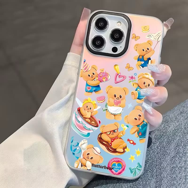 IMD เคส หรูหรา ลายน่ารัก สำหรับ ViVo X300 X300Pro Y21D/Y31(2025) V60lite V60 พร้อมส่ง 066