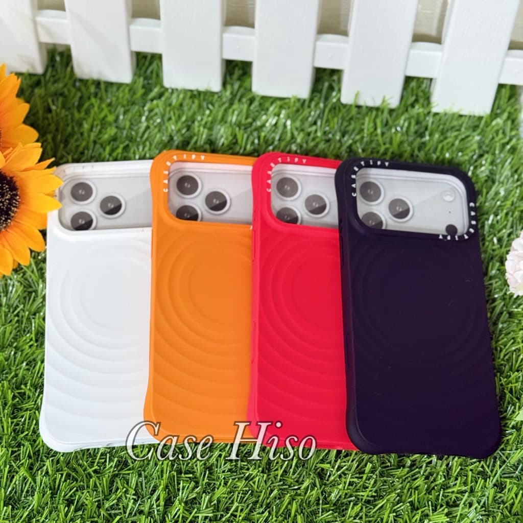 Case ซิลิโคนแม่เหล็ก Wava Ripple สำหรับ 17 pro max