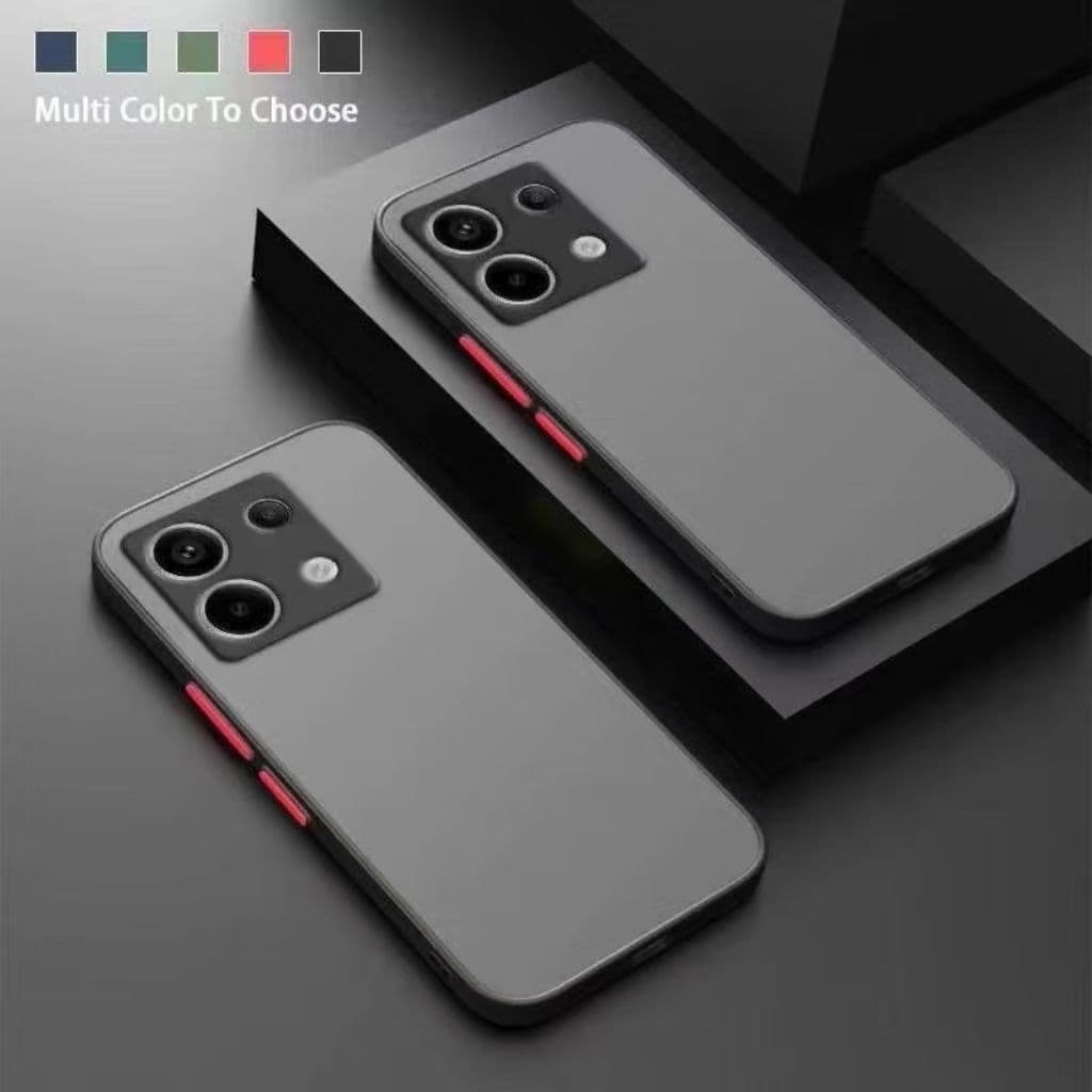 🔥ส่งตรงจากไทย🔥เคสขอบสีหลังด้าน สำหรับ Xiaomi Redmi Note13 Note12 Pro Plus Redmi 12 12C เคสกันกระแทก Note13Pro Plus
