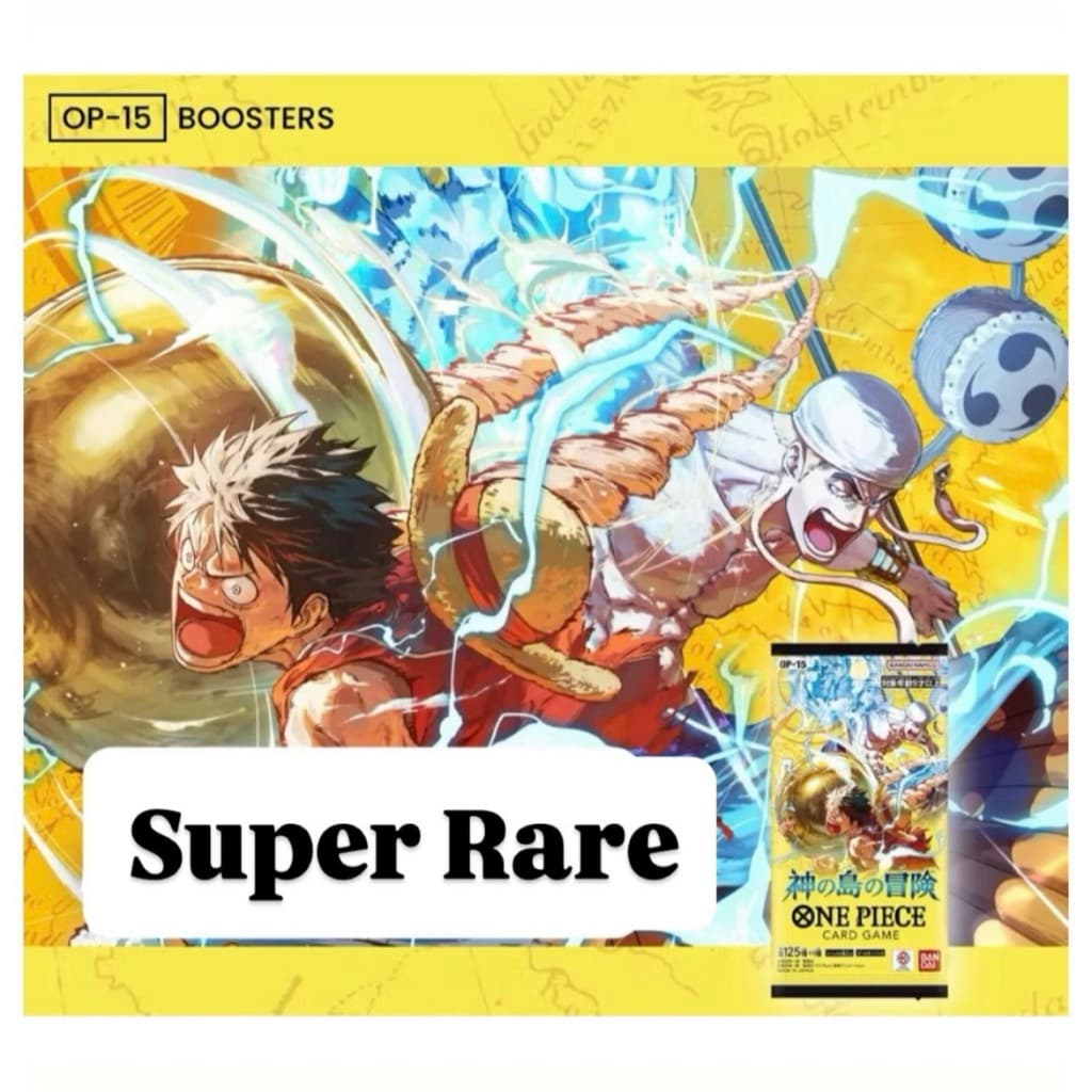 [One Piece Card Game] OP15 : Adventure on Kami’s Island การ์ด Super Rare | SR การ์ดเกมวันพีซถูกลิขสิทธิ์